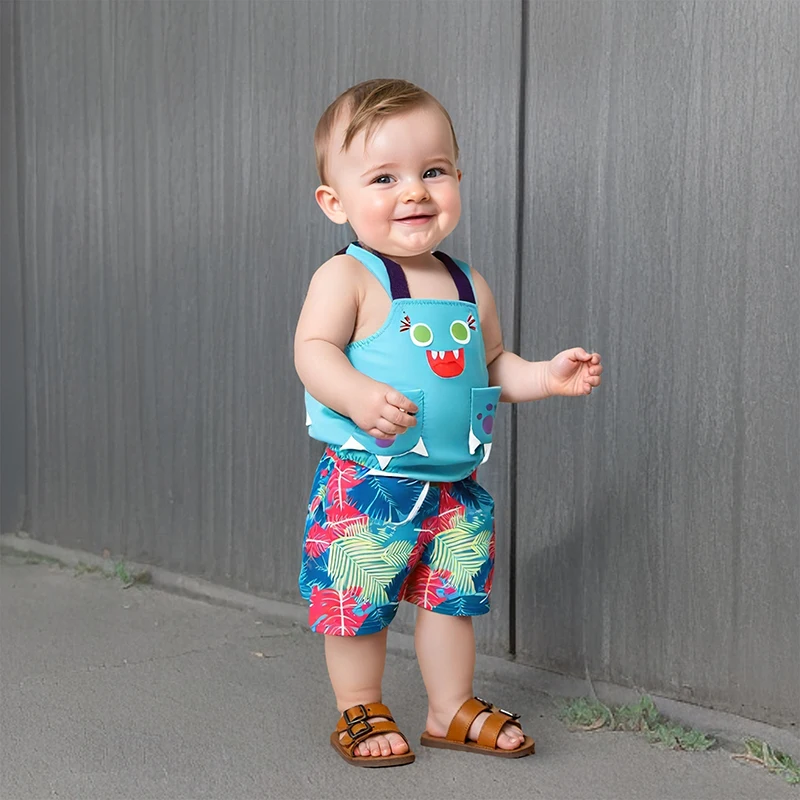 Kid Boys Beach Swim… - image