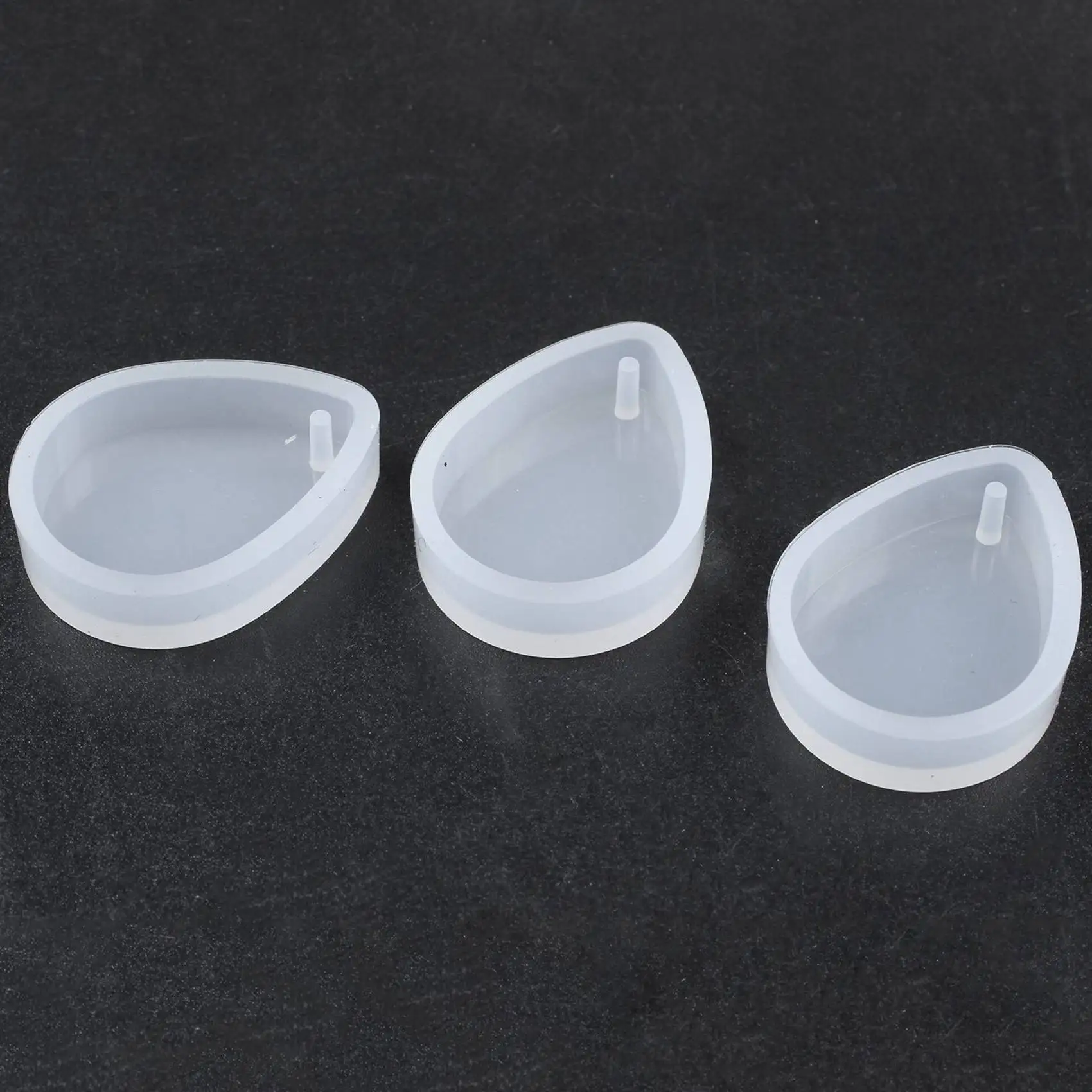 

CYL-90 Pack Silicone Resin Pendant Mould Jewellery Molds With Hanging Hole For DIY Jewelry Craft Making 5 Shapes