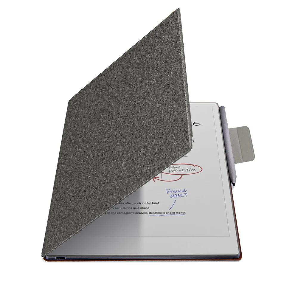 Funda para tableta ReMarkable Paper Pro Move de 7,3 ", 2025, funda protectora tipo libro delgada con cierre de bolígrafo, encendido/apagado automático