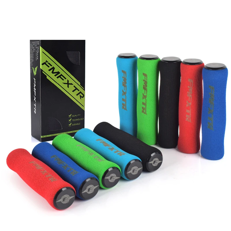 1 Pair Bicycle Grips Sponge Soft Comfortable Shock Absorption Non-slip MTB Cuffs For Mountain Road Bike Cycling Accessories