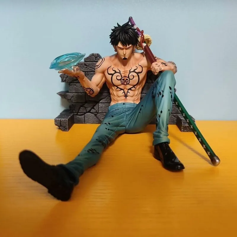 9cm Anime Figure One Piece Trafalgar Law Action Figurine Pvc Statue Model Collectible For Childrens Gifts Decorations Doll Toys