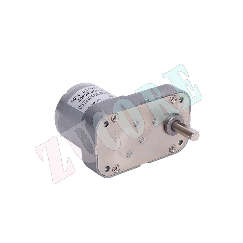 

520 micro DC geared motor, small 7-shaped speed regulating geared motor 12v DC geared motor motor
