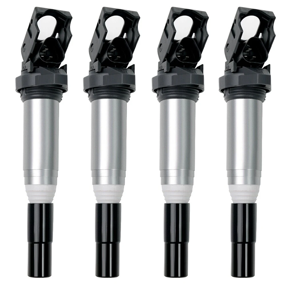 

4 Ignition Coil Pack For BMW 335i 435i 535i 640i 740i GT xDrive 3.0L L6 2011 2012 2013 2014 2015 2016 Coil 12138616153, UF667