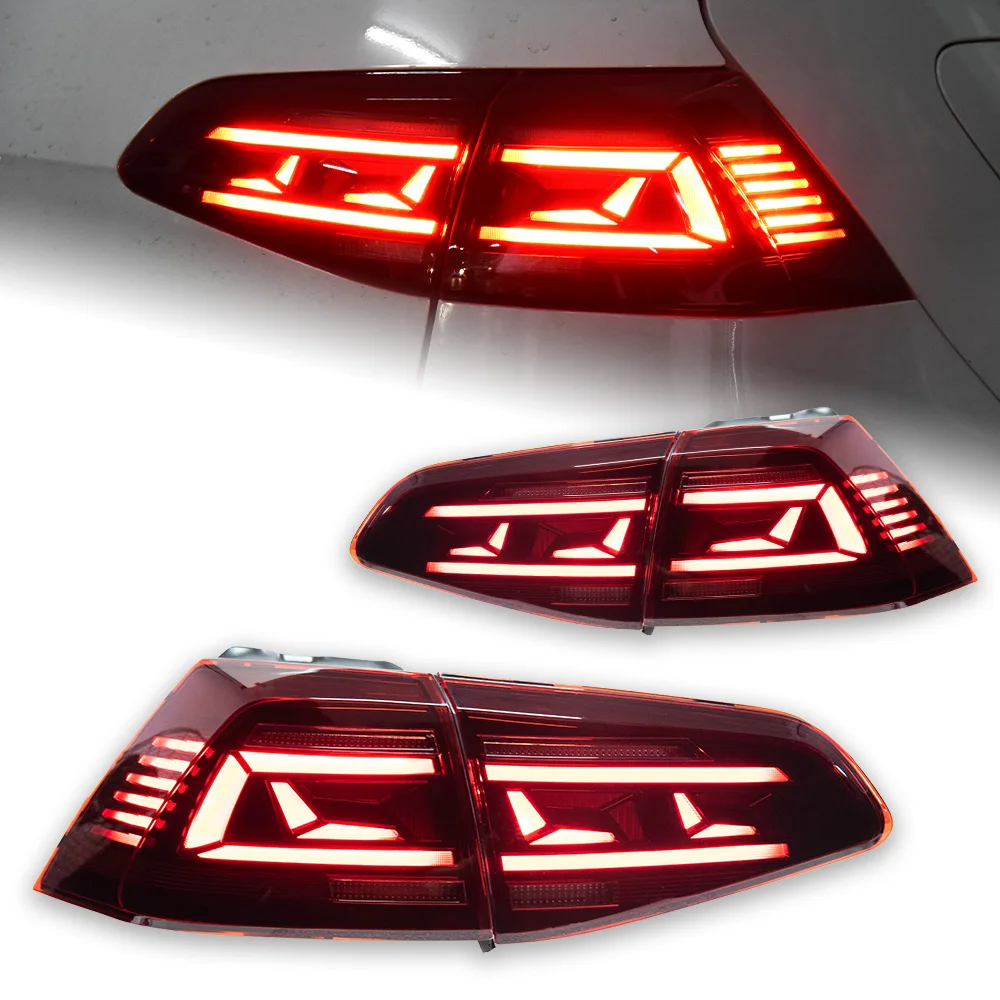 AKD Car Lights for VW Golf 7 Tail Light 2013-2020 Golf 7.5 LED Rear Lamp Golf MK7 Stop DRL Brake Dynamic Signal Auto Accessories