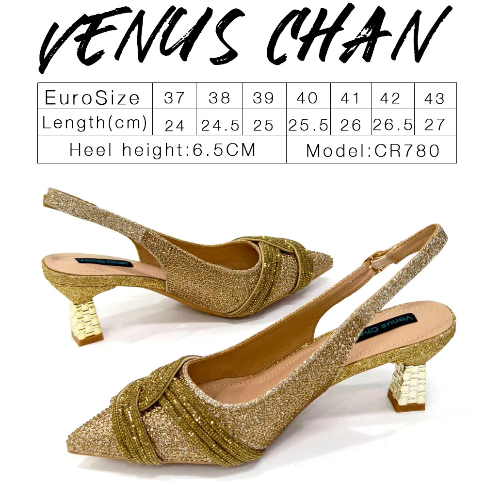 A PAIR SHOES GOLD