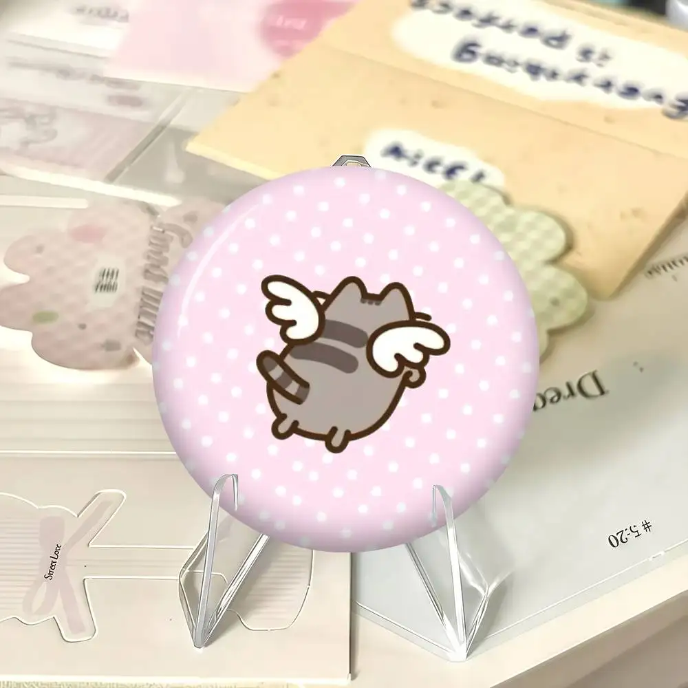 Niedliche P-PusheenS Cartoon Y2K Ästhetische Anstecknadeln, lustige Pins für Freunde, Rucksäcke, Sammelaccessoires – Detail 5