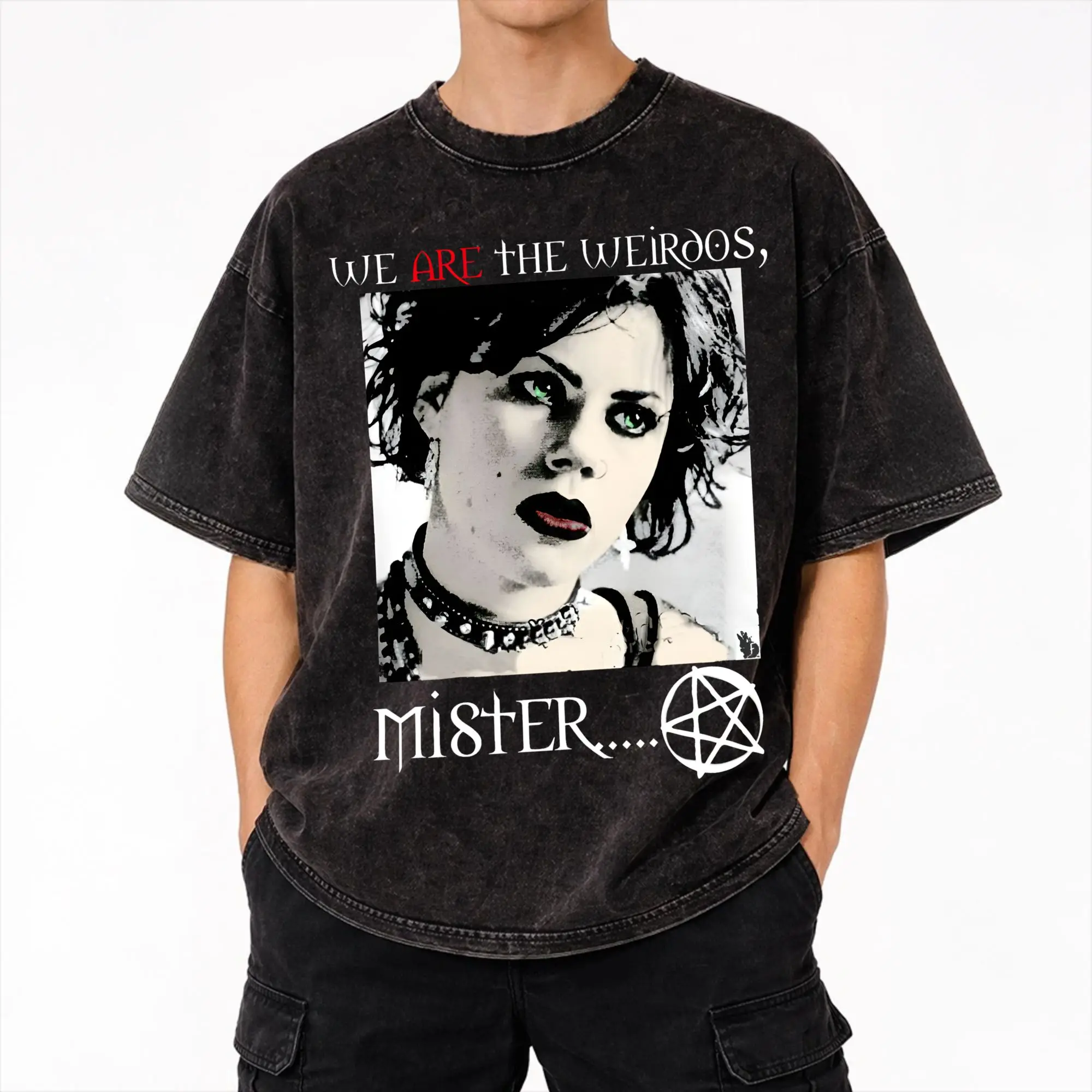 Harajuku Washed Shirt The Craft Movie Merch Vintage T Shirt Harajuku  Streetwear Short Sleeve Graphic Printed Tees
