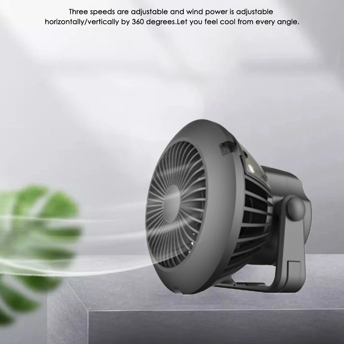 Linterna LED portátil para acampar con ventilador de techo, luz de tienda recargable por energía Solar y USB para acampar al aire libre y senderismo