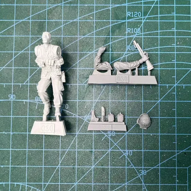 1/35 Scale Resin Figure Model Kit Vietnam War US Infantry 1 Person Hobby Miniature Toy Unassembled and Unpainted N867