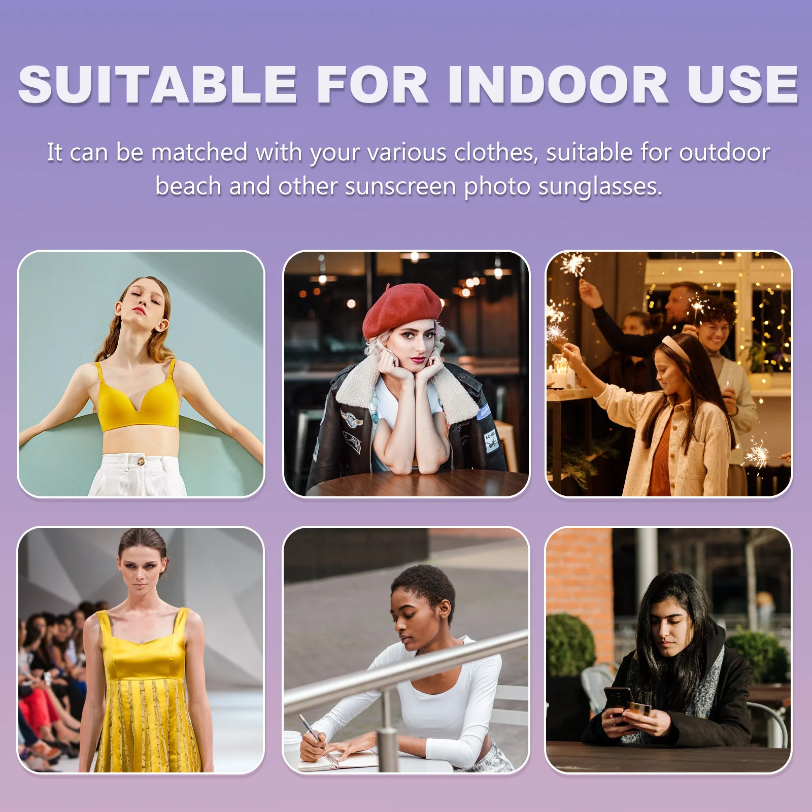 

1pc Metal Sunglasses Trendy Design Comfortable Non-Slip Frame For Outdoor Beach Travel Summer Fashion Shades Decorative Sun