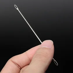 5pcs Double Eyed Needle Spare Part for Brother Knitting Machine KR588 KR830 KR850 Home DIY Craft Sweater Sewing Tools Accessory