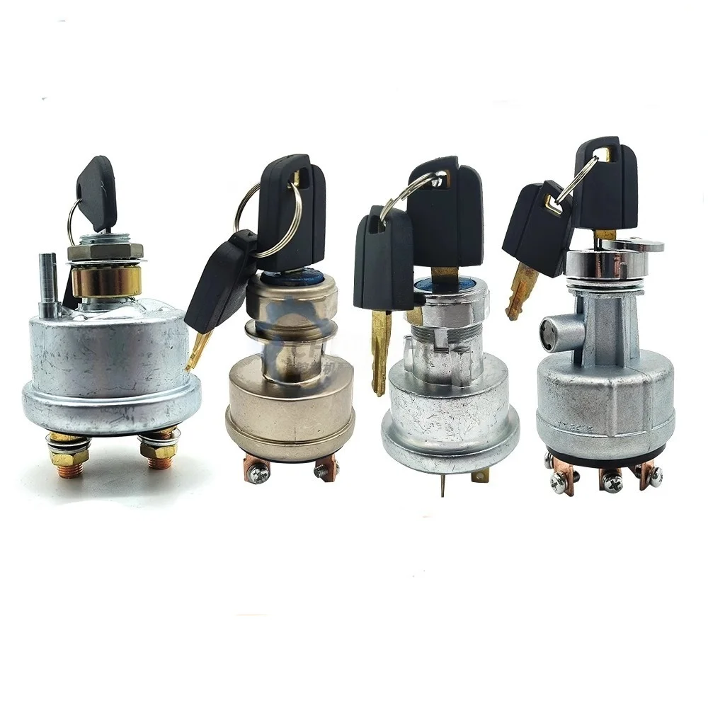 Applicable to Carter 307, 120, 200, 312, 320, 325B/C/D excavator motor door lock ignition switch lock head