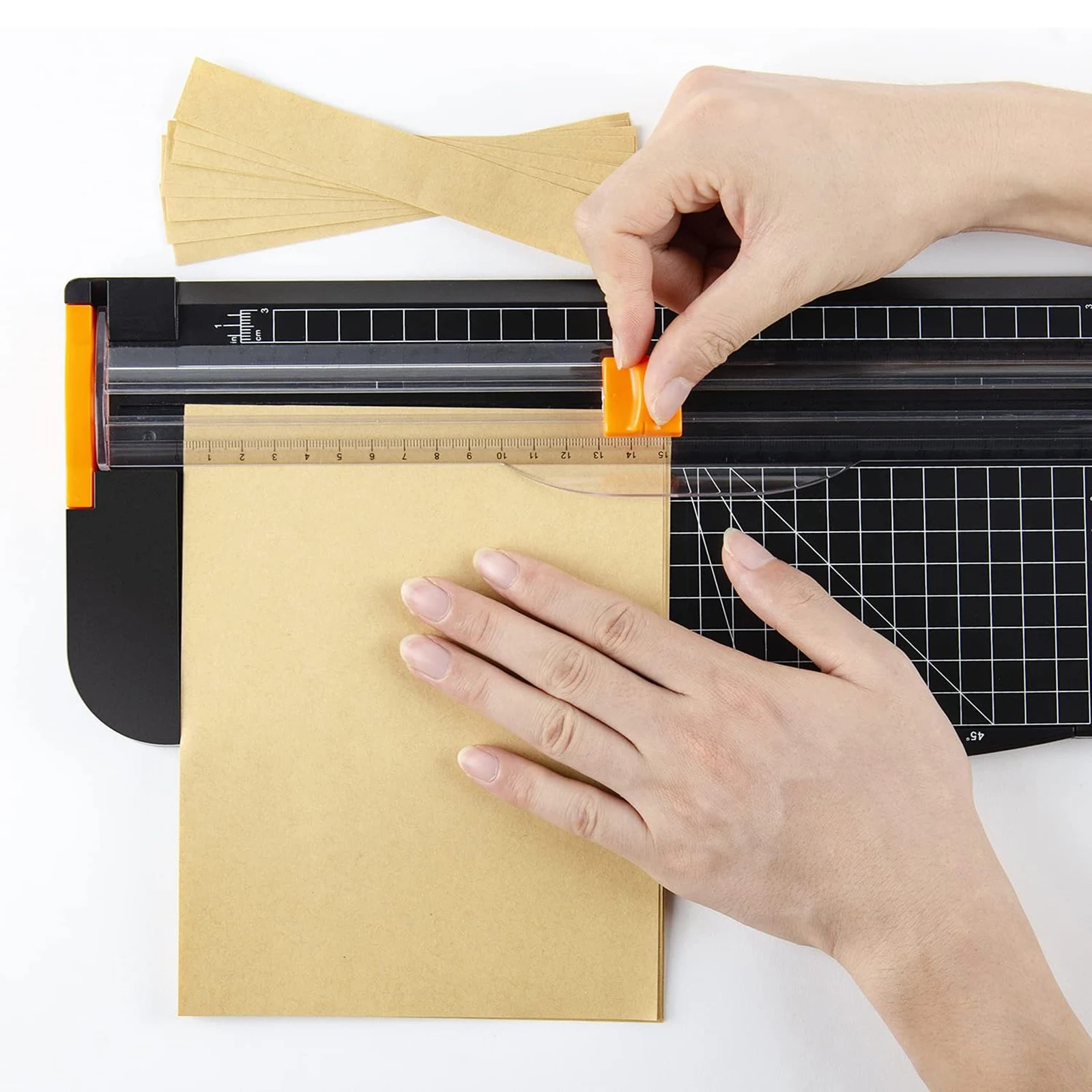 Imagem -06 - Lâmina de Substituição para Cortador de Papel com Guarda de Segurança Automática Recarga de Lâminas de Aparador de Papel Pacote de 4