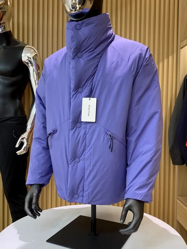 Piumino invernale su misura 3D da uomo di fascia alta 90 down Thiened Outdoor Jaet Youth ular Abbigliamento quotidiano Vestibilità ampia antivento