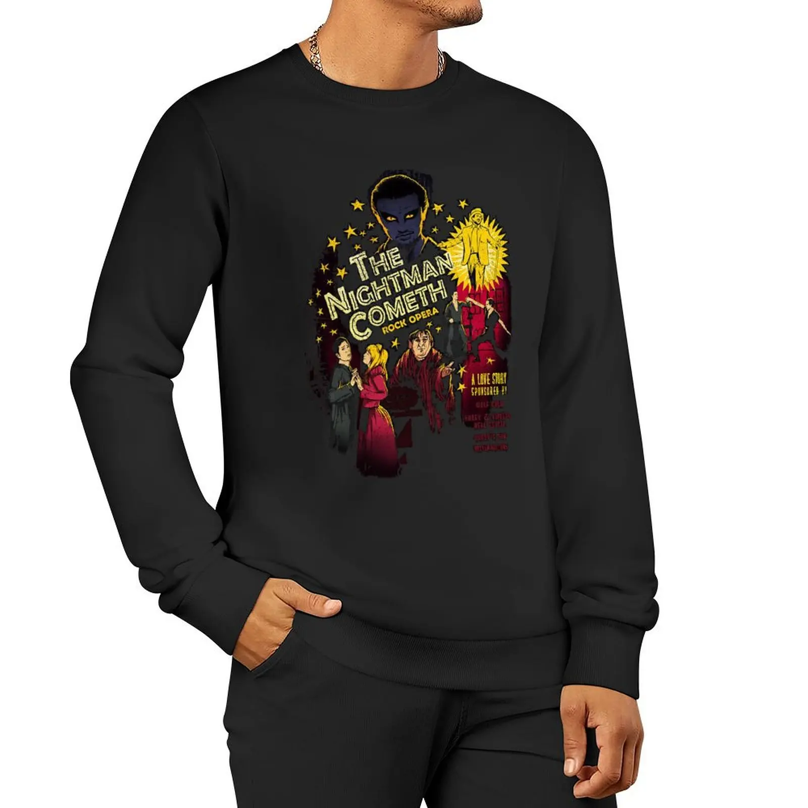 

The Nightman Cometh Sweatshirt men's clothes japanese style autumn sweatshirt