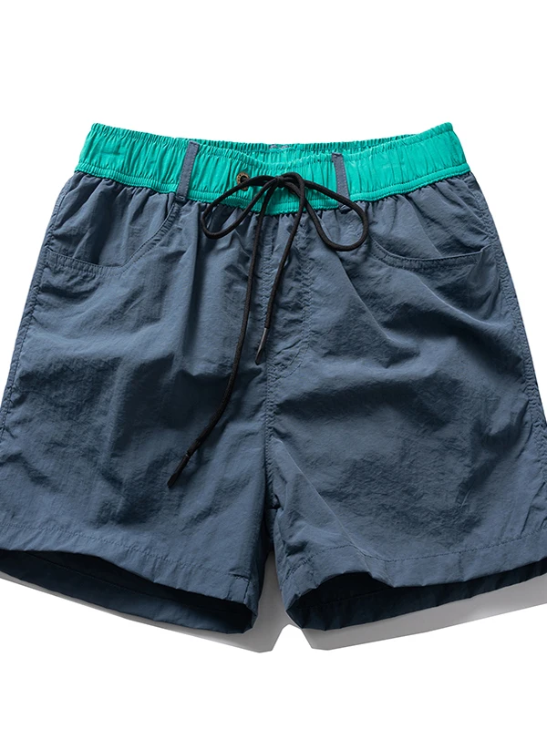 

Новые летние мужские повседневные свободные спортивные шорты для бега и пляжа, быстросохнущие, в американском стиле, для молодежи