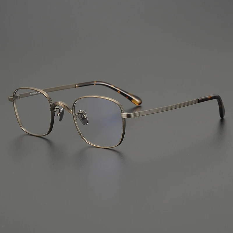 High Quality Pure Titanium Reading Glasses Men Square Glasses Frame Women Prescription Eyeglasses Luxury Brand Designer Eyewear