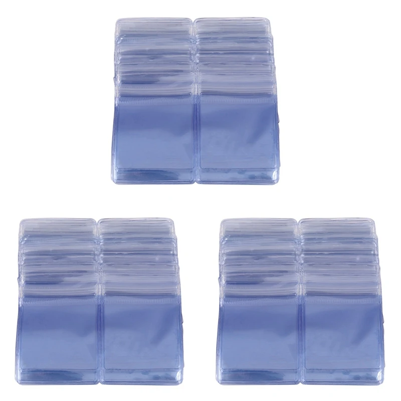 150Pc 6X4cm Zipper Closure Bags Clear Poly Bag Reclosable Plastic Small Baggies