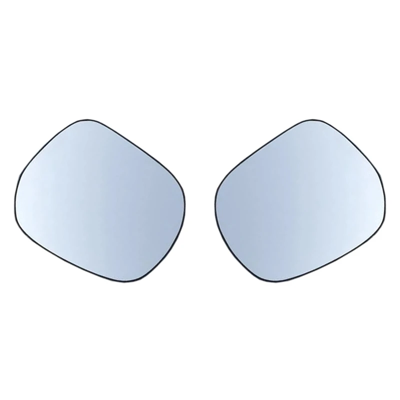 2X Rearview Mirror Glass Lens Wide Angle Mirror Replacement Lens For Toyota Land Cruiser Prado FJ150 2700 4000 LC150