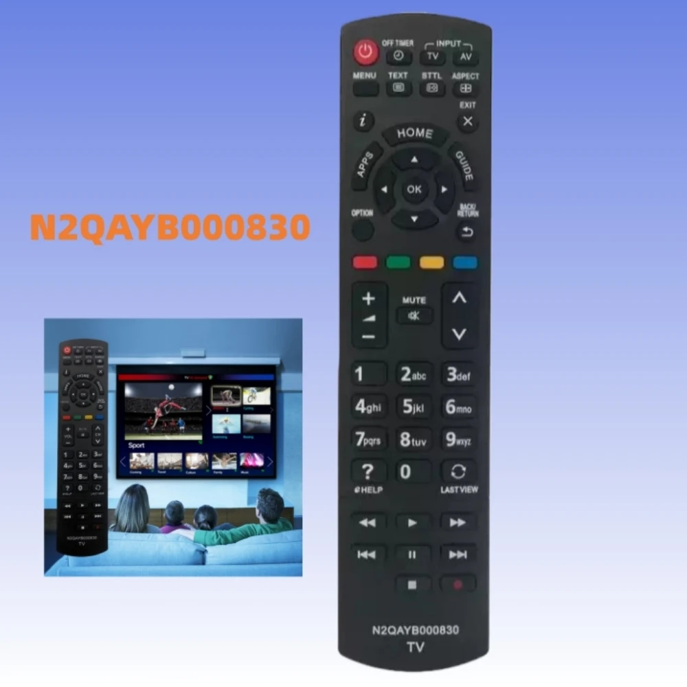 

New N2QAYB000830 TV Remote Control replacement for Panason Smart TV TX-L32E6B TX-L39E6B TX-L50E6E TX-L32S10E TX-P50ST50