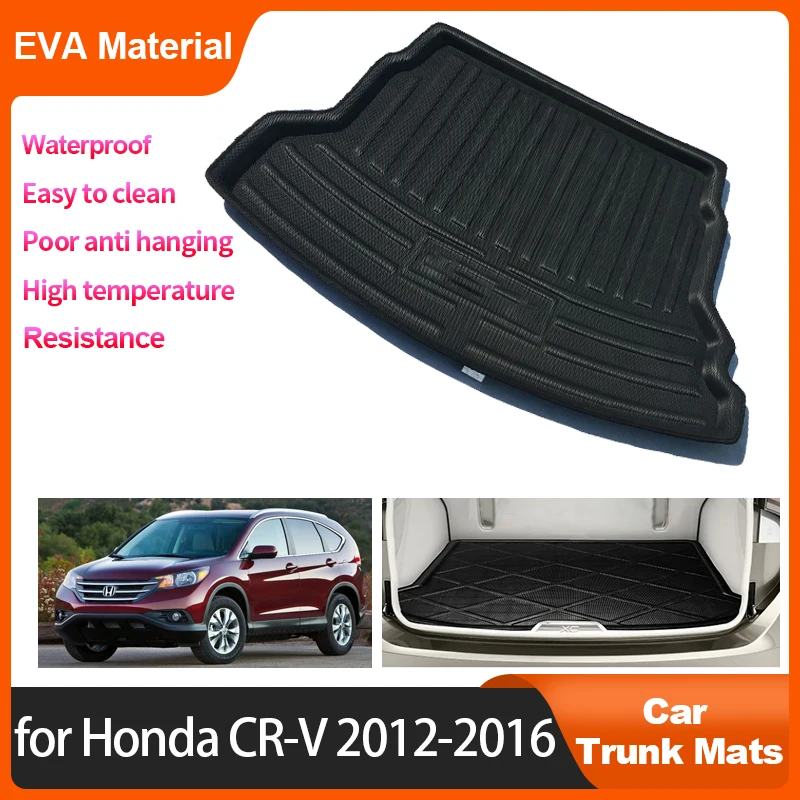 

Car Trunk Mats For Honda CR-V CR V CRV 4 2012 2013 2014 2015 2016 Auto Rear Cargo Liner Protector Pad Waterproof EVA Material