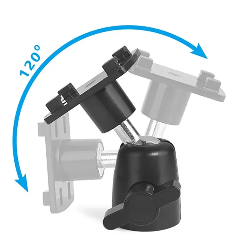 자동차 휴대폰 거치대 태블릿 스탠드 크래들용 마운트 거치대 4 버클 어댑터, 1/4-20 또는 3/8-16
