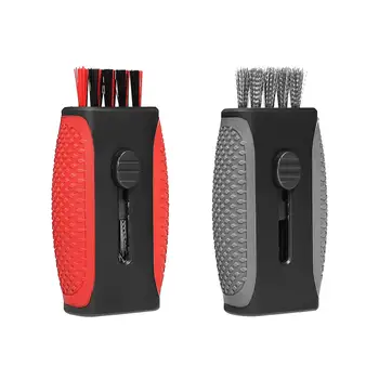 Outil de brosse rétractable pour livres de club de golf, brosse de nettoyage de club de golf pour hommes, mini