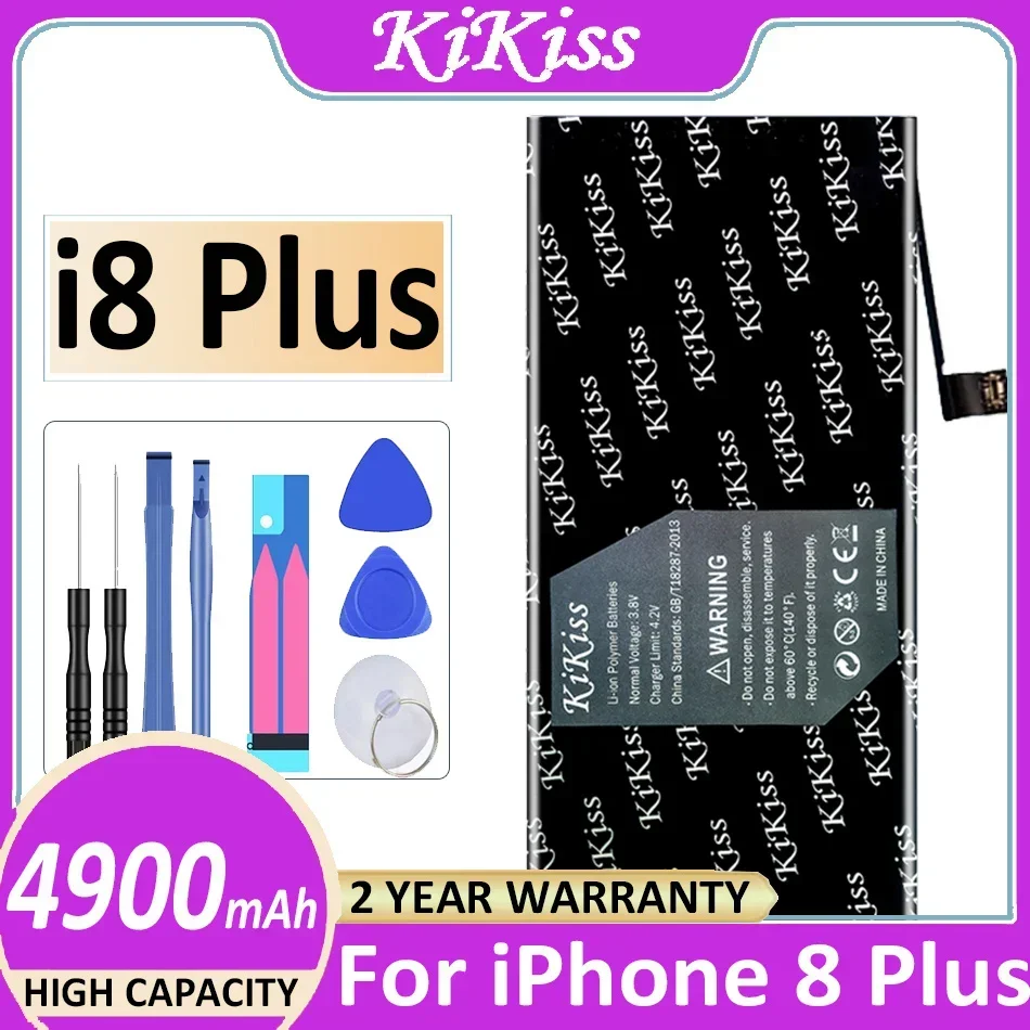 

Mobile Phone Battery Environmentally Friendly 4900Mah For Apple Iphone 8 Plus Long Lasting