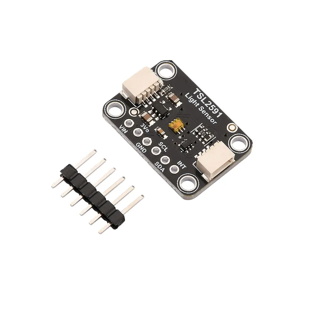 DC3-5V TSL2591 Digital Optical Sensor Module DC3V-5V 0-88000LX Digital Light Intensity Sensor Board I2C Interface with pin