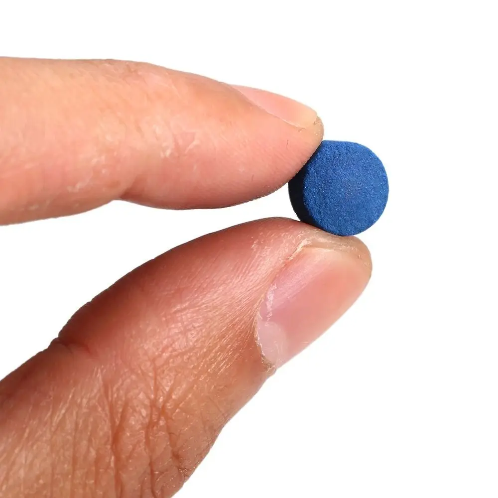 

50 шт., насадки для снукера, бильярдного кия, запасные части, аксессуары для ремонта шеста, бильярдный наконечник M, твердость 9/10/11/12/13 мм