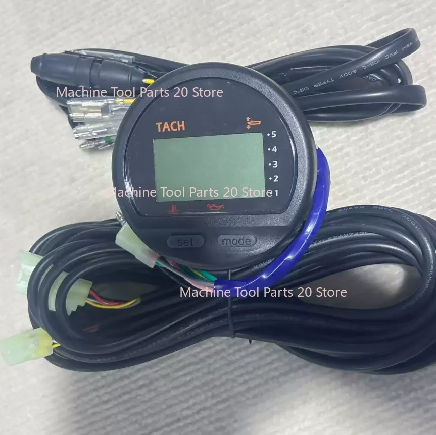 1Set Digital Tach Gauge + Wiring Harness For Yamaha 2&4 Stroke Outboard 40-250HP
