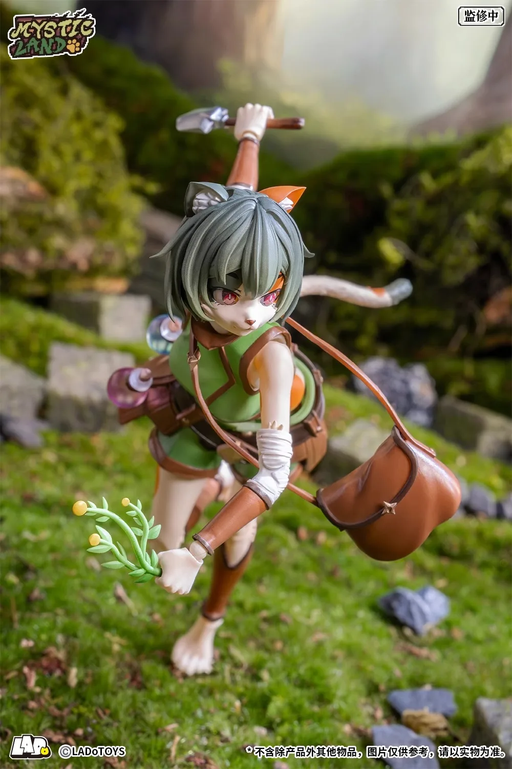 Nowy Ladotoys Mystic Land Adventure Squad Aptekarz Mika Kot Tonya Model Animacyjny Figurka Kolekcjonerska Prezent Zabawka