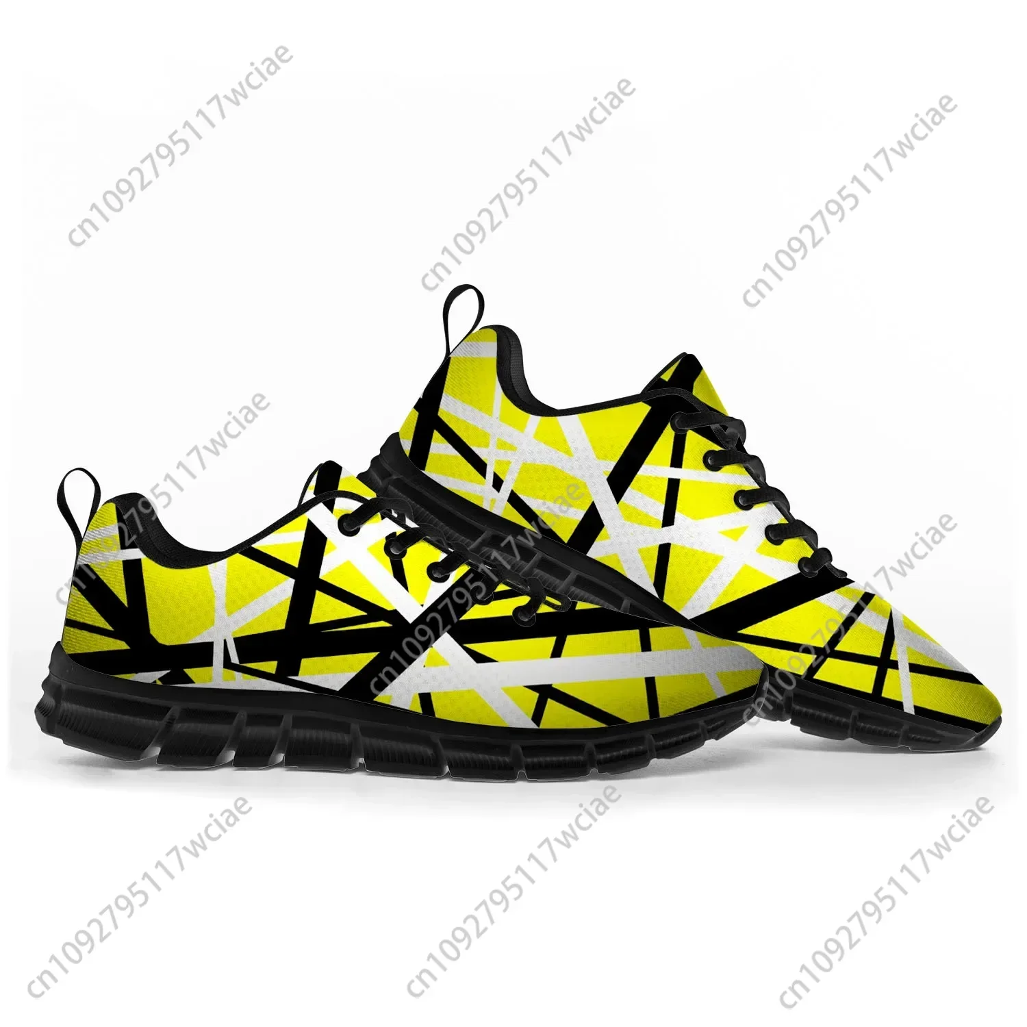 

EVH 5150 Stripe Heavy Metal Rock Band Sports Shoes Mens Womens Teenager Sneakers Custom High Quality Couple Shoes