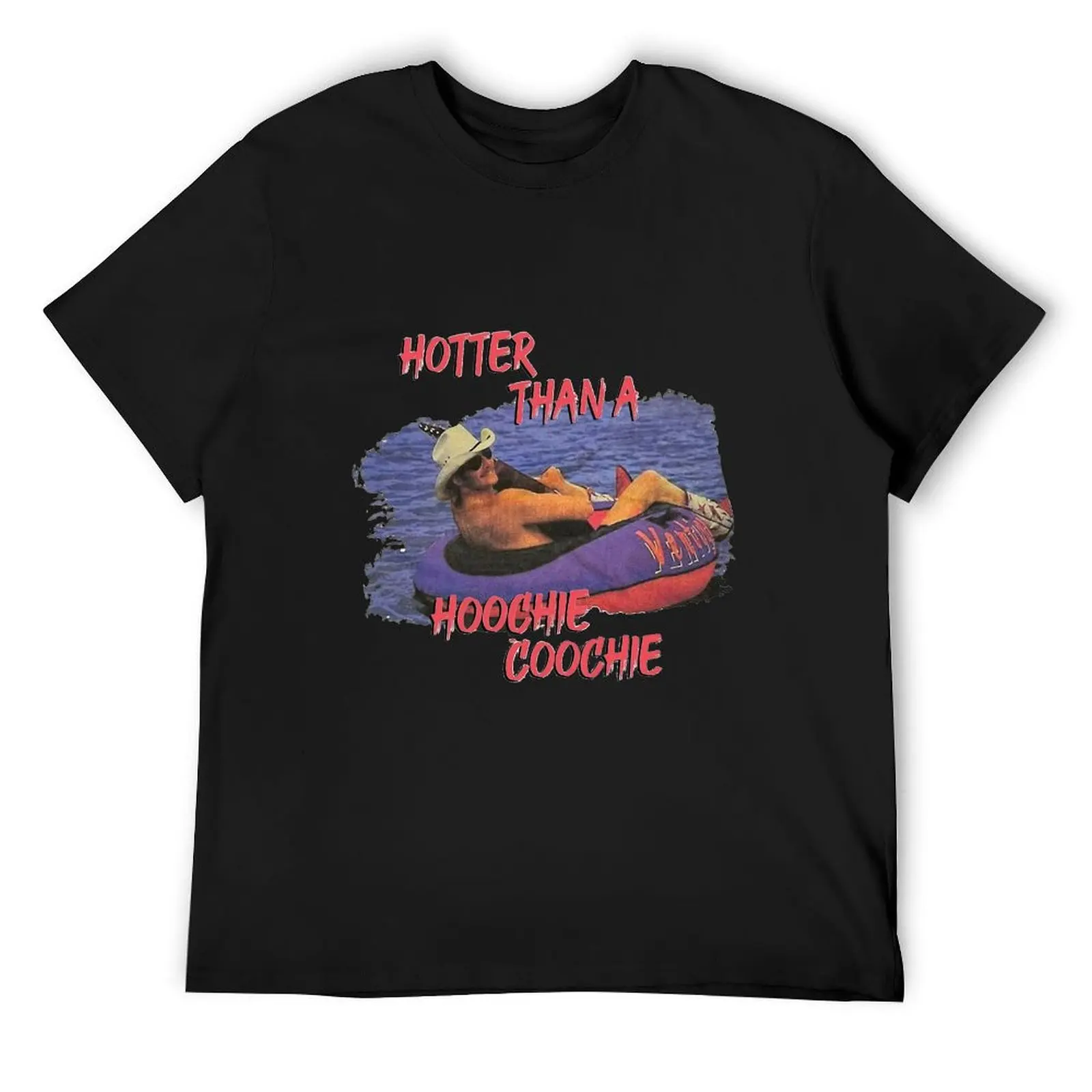 

Hotter Than A Hoochie Coochie Tshirt 4th Of July Tee Humorous Tshirt Alan Jackson Tshirt T-Shirt