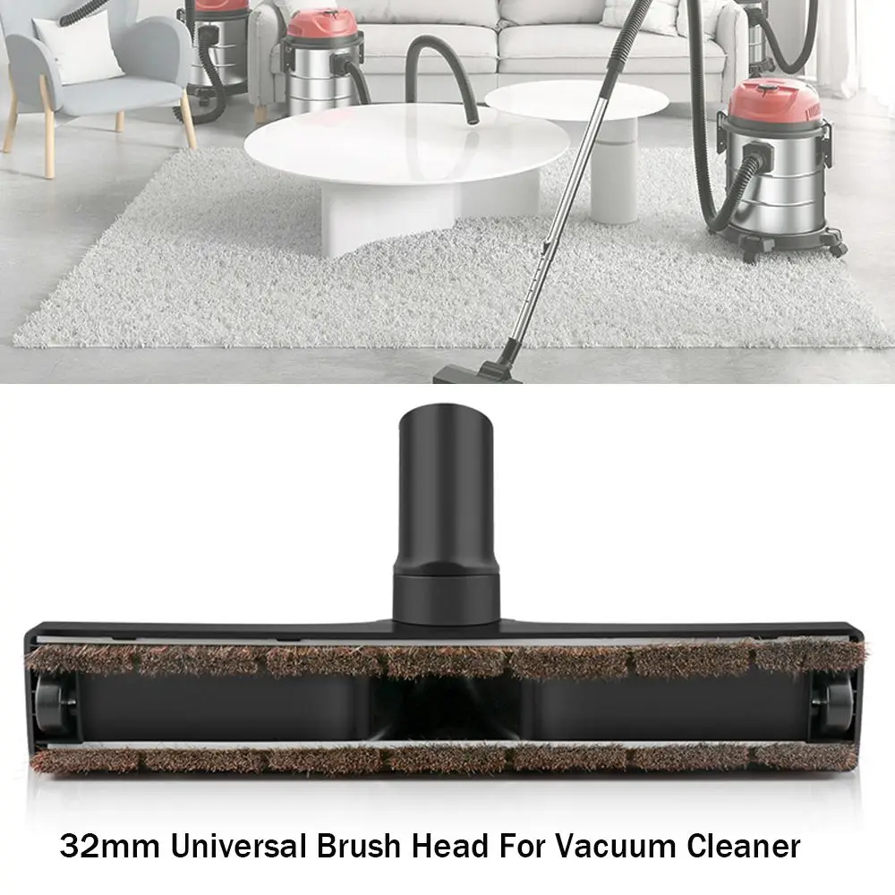 32mm Universal Brush Head For Vacuum Cleaner Hard Floor Carpet Brush Home Vacuum Cleaner Parts Replacement Accessories