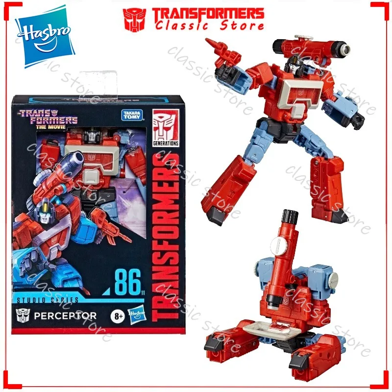 

В наличии классические игрушки-трансформеры Studio Series Deluxe Class SS-86-11 Perceptor Cybertron Autobots Коллекционные фигурки героев