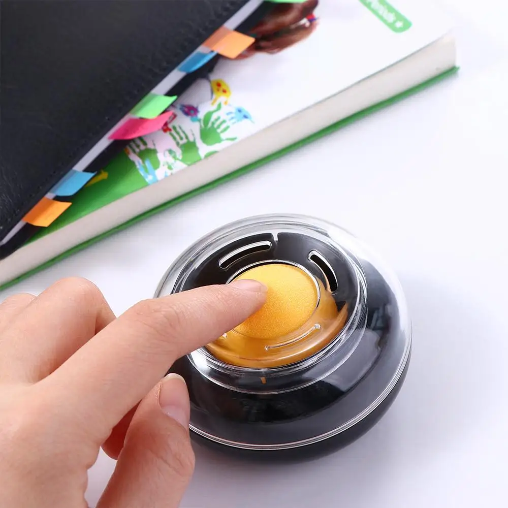 Teller Round Case Office Casher Treasurer Finger Wetted Tool Money Counting Tool Accounting Wet Hand Device Finger Wet Device