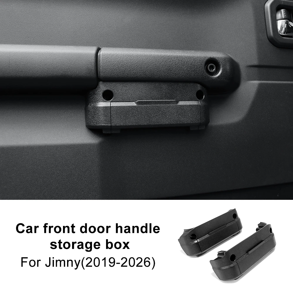 

Car Front Door Grab Handle Storage Box Organizer for Suzuki Jimny JB64 JB74 2019 2020 2021 2022 2023 2024 2025 2026 Accessories