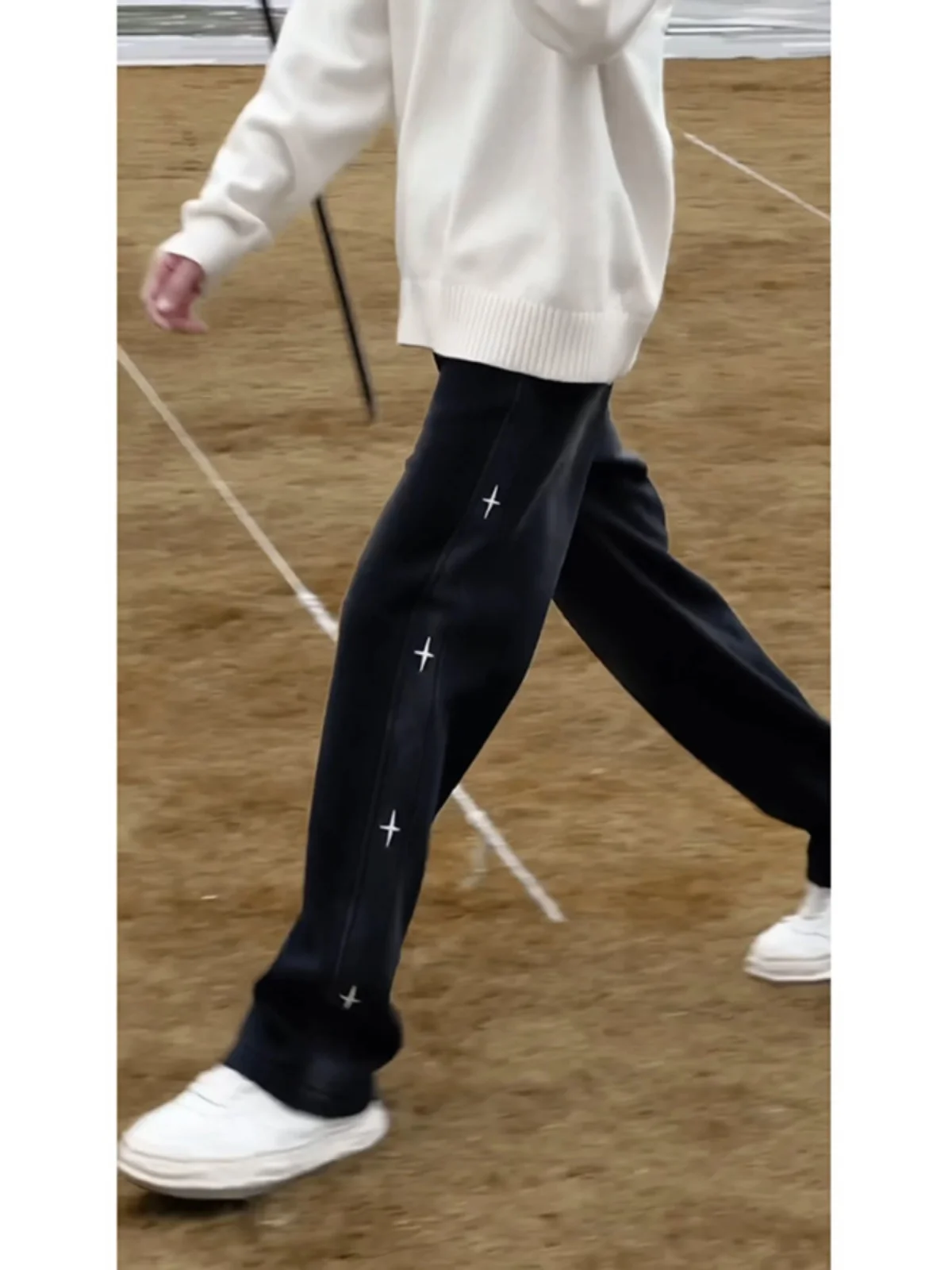 

Мужские спортивные брюки прямого кроя на флисовой подкладке, осенне-зимние, утепленные, плотные, комфортные, с эффектом драпировки, Cleanfit Brand