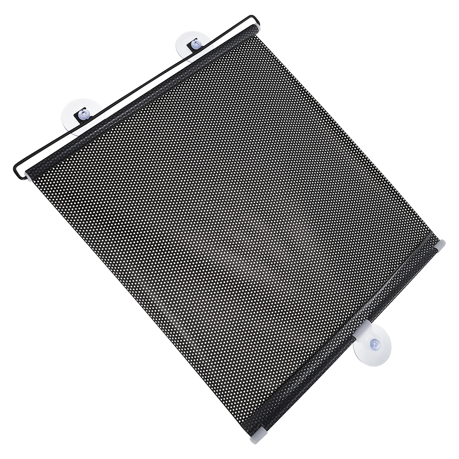 

Blackout Roller Blinds PVC Cup Window Shades Easy Installation Removable Nail Free Balcony Curtain Decor Telescopic