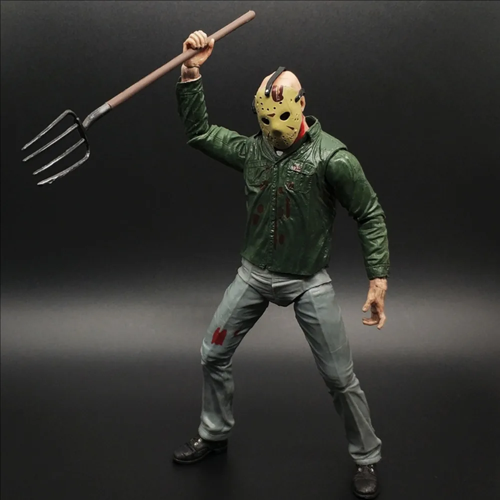 18 cm NECA-figuur Jason 3D Friday Part 3 Jason PVC-actiefiguur speelgoedpop