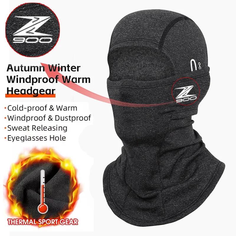 For Kawasaki Z900 Z900 2017 2018 2019 2020 2021 2022 Winter Warm Tactical Balaclava Motorcycle MTB Full Face Windproof Mask