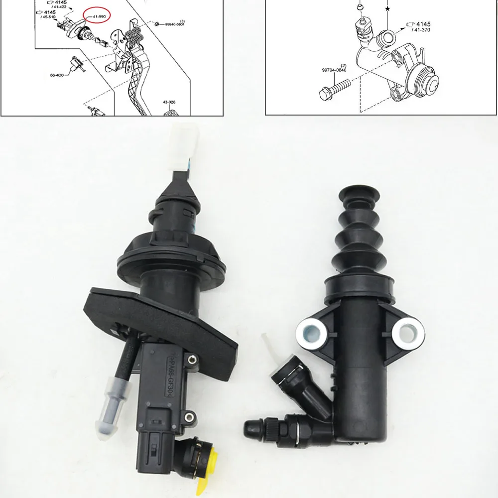 

For Mazda 2 DJ Demio III Axela 3 BM BN Atenza 6 GJ GL CX-3 CX3 DK CX-5 CX5 KE CX-8 CX8 KG Clutch Master Release Slave Cylinder