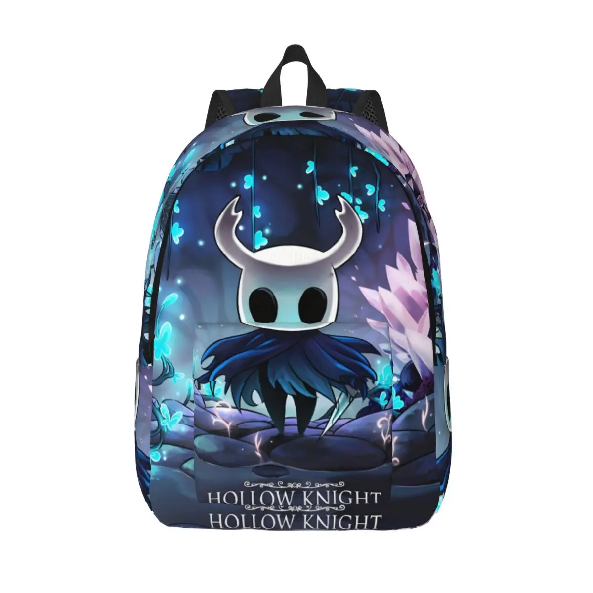 

Рюкзак Hollow Knight с забавными играми для мужчин и женщин, повседневный студенческий деловой рюкзак, прочная сумка на плечо для ноутбука