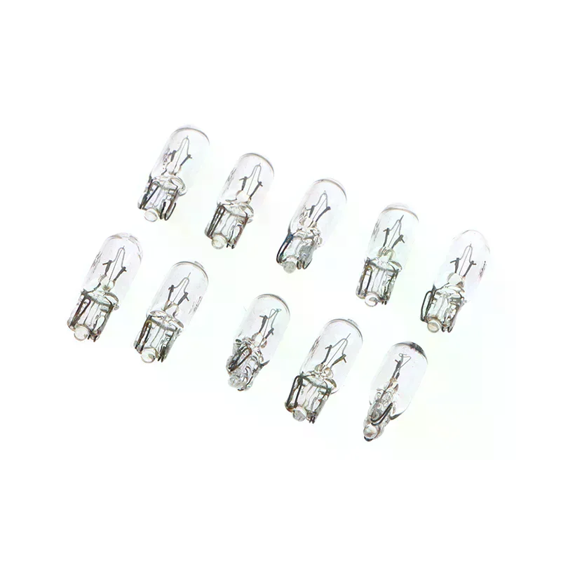 10Pcs Bulb 12V 3W T6.5 Car Dashboard Instrument Panel Light Indicator Light Automotive Products Car Accessories