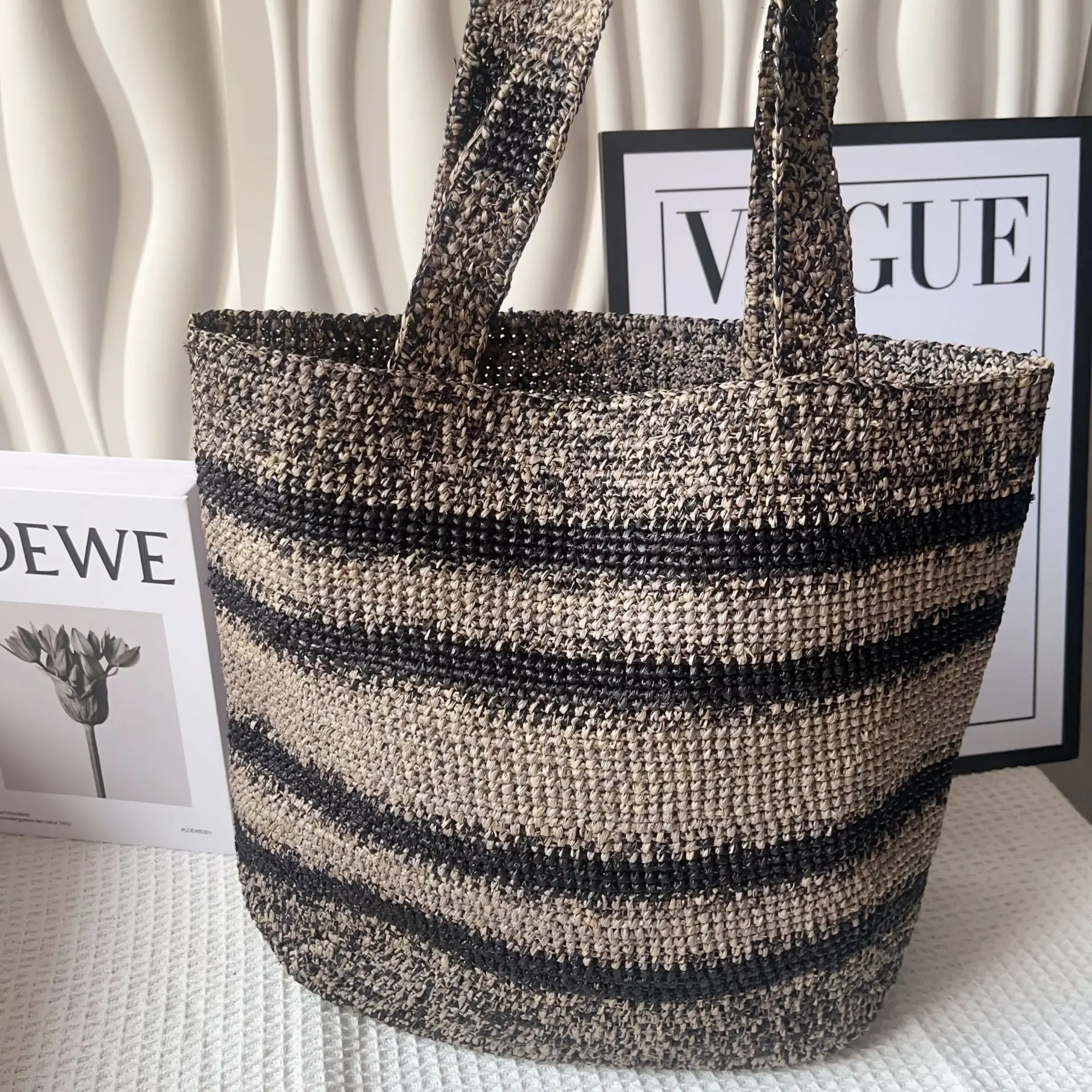 Tas Selempang Wanita Kasual Se - Women'S Raffia Bags ulasan dan harga
