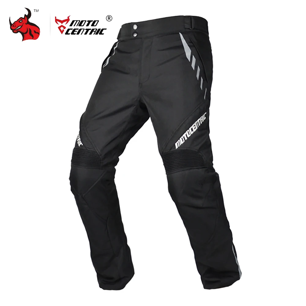 Motorcycle Crash Pants Men Biker Pants Warm Biker Riding Pants Abrasion-resistant Four Seasons Windproof Waterproof Comfortable