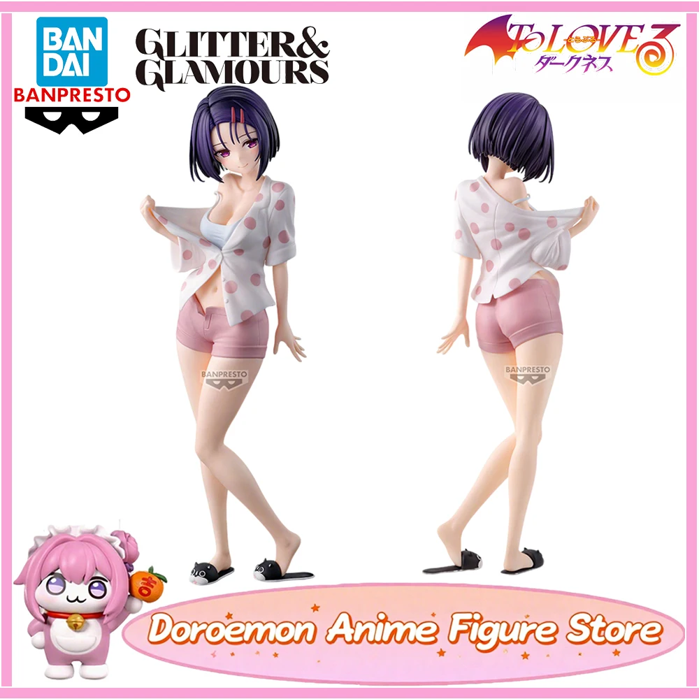 

Предварительный заказ, оригинальные Bandai Banpresto, блестящие и гламурные для Loveru Darkness Sairenji Haruna Beauty, аниме, фигурки для девочек, модель игрушки