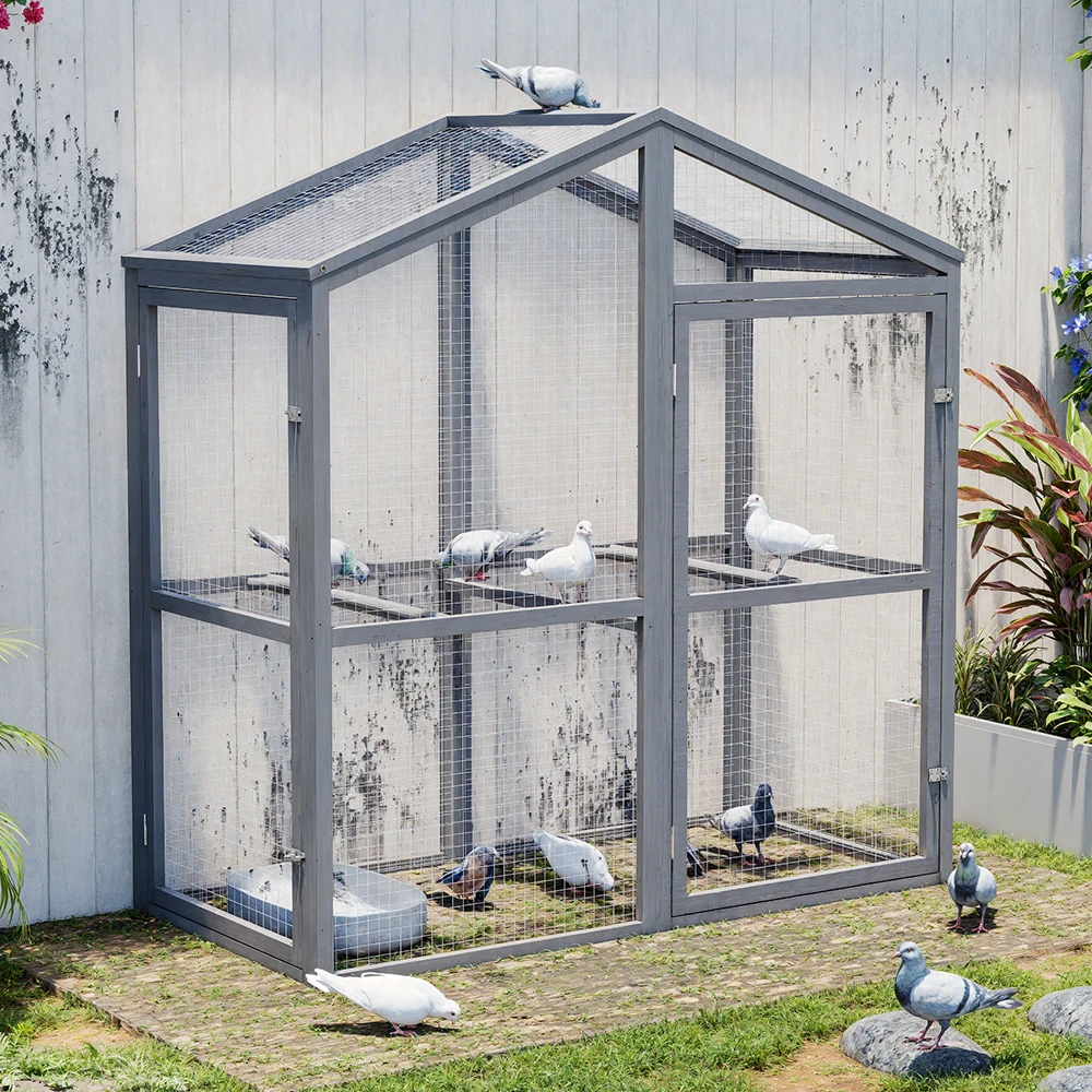 Multifunctional cage Outdoor pigeon cage Household barbed