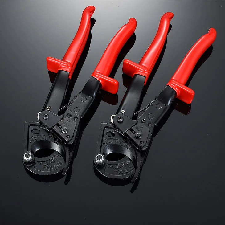 

B50 Ratchet Cable Cutter, Heavy Duty Wire Cutter for Aluminum Copper Cable up to 400mm², Ratcheting Wire Cutting Hand Tool